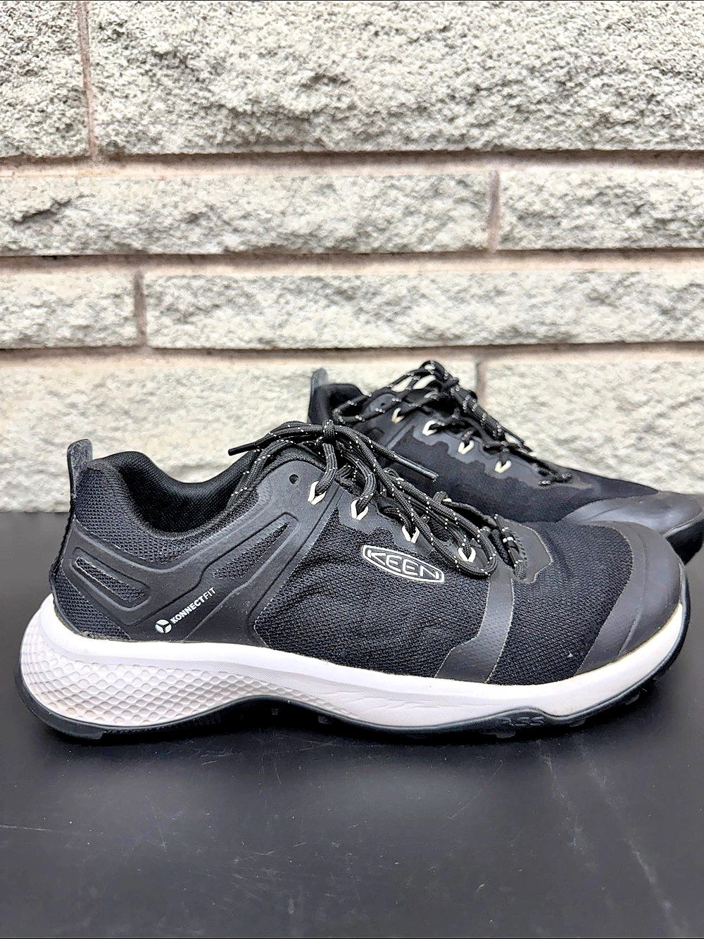KEEN KonnectFit Black Trail Hiking Walking Shoes Men’s US 10 EU 43